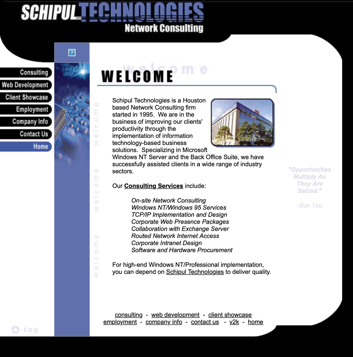 Schipul Technologies 1999