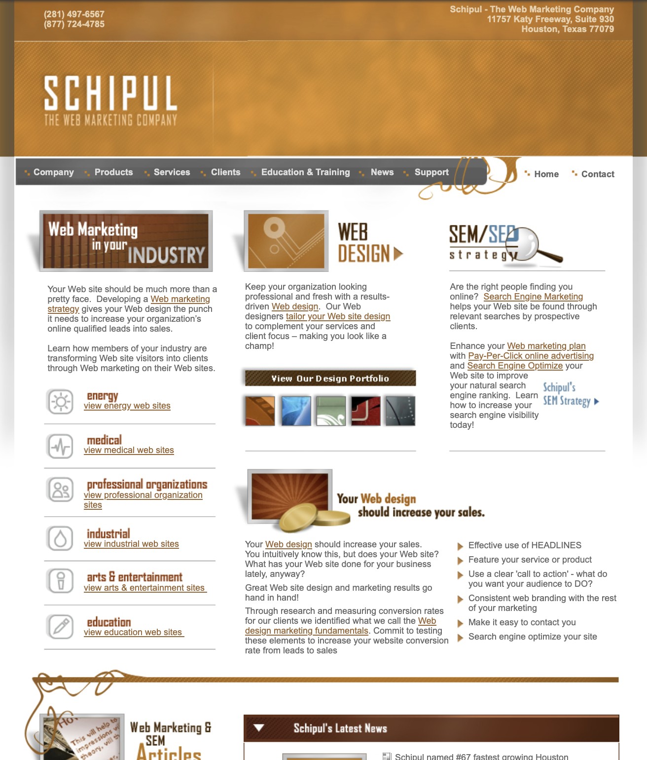 Schipul The Web Marketing Company 2007