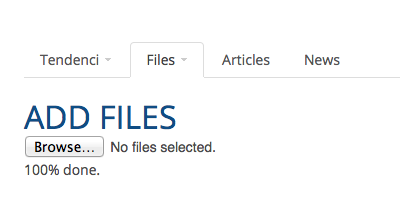 Add Files Completed Screenshot 