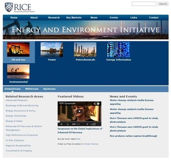 Rice University IIE is now using Tendenci