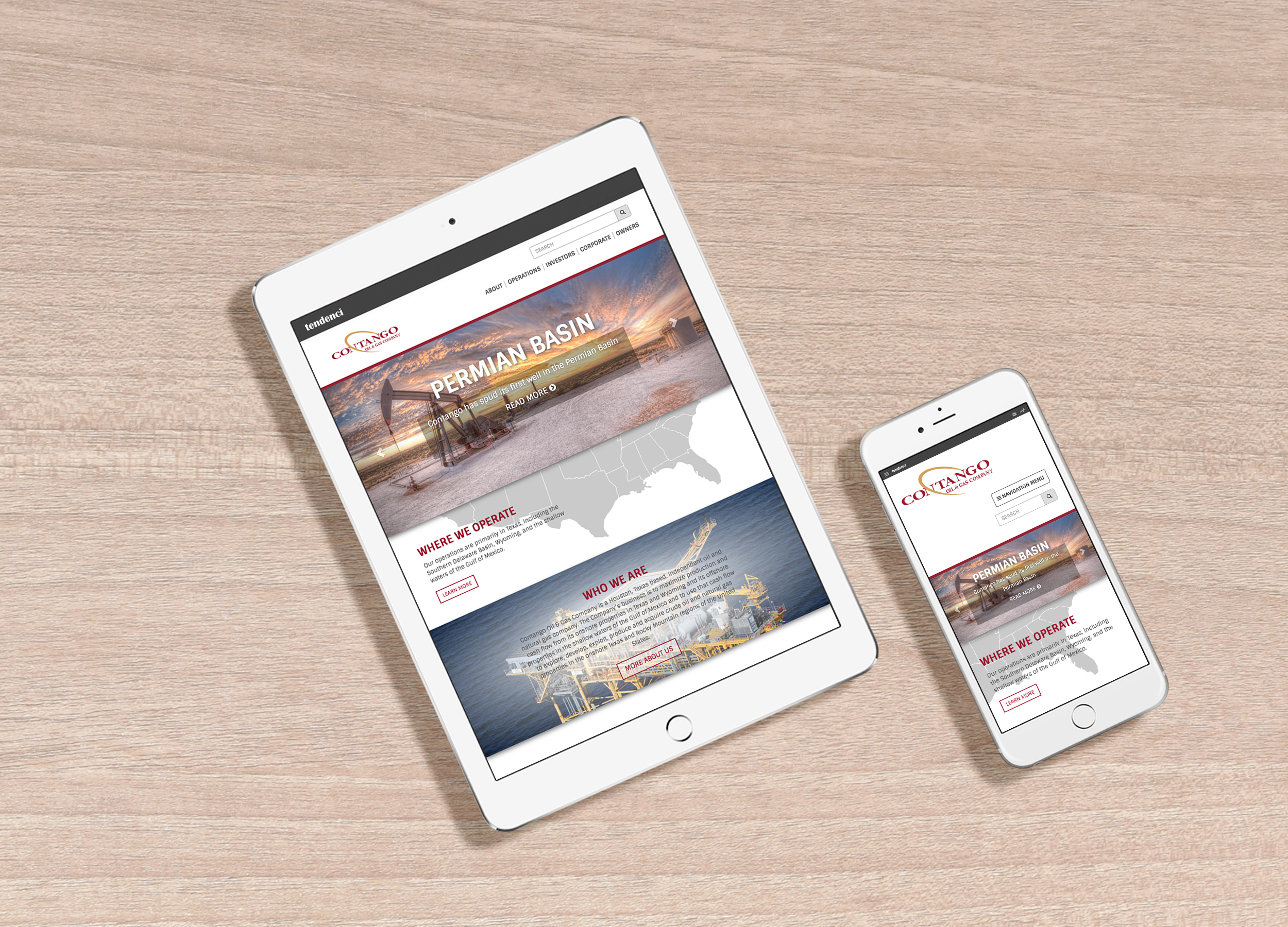 Contango Oil & Gas Company Website Gets a New Look with Tendenci