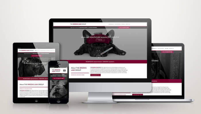 The Brooks Law Group Celebrates Rebranding with a Revamped Tendenci Website