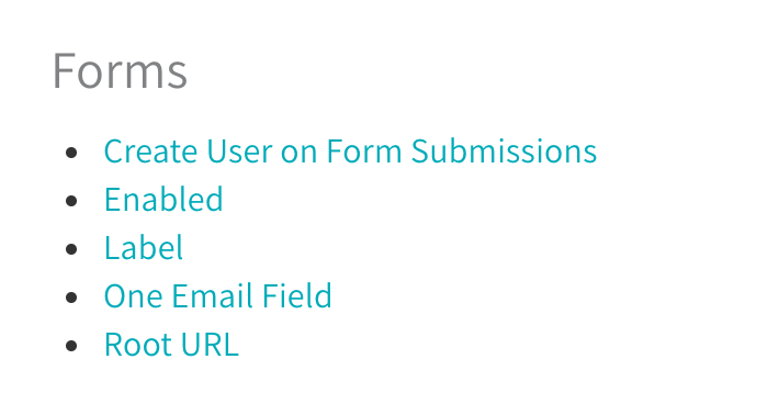 How to Access Forms in Your Tendenci Full Site Settings