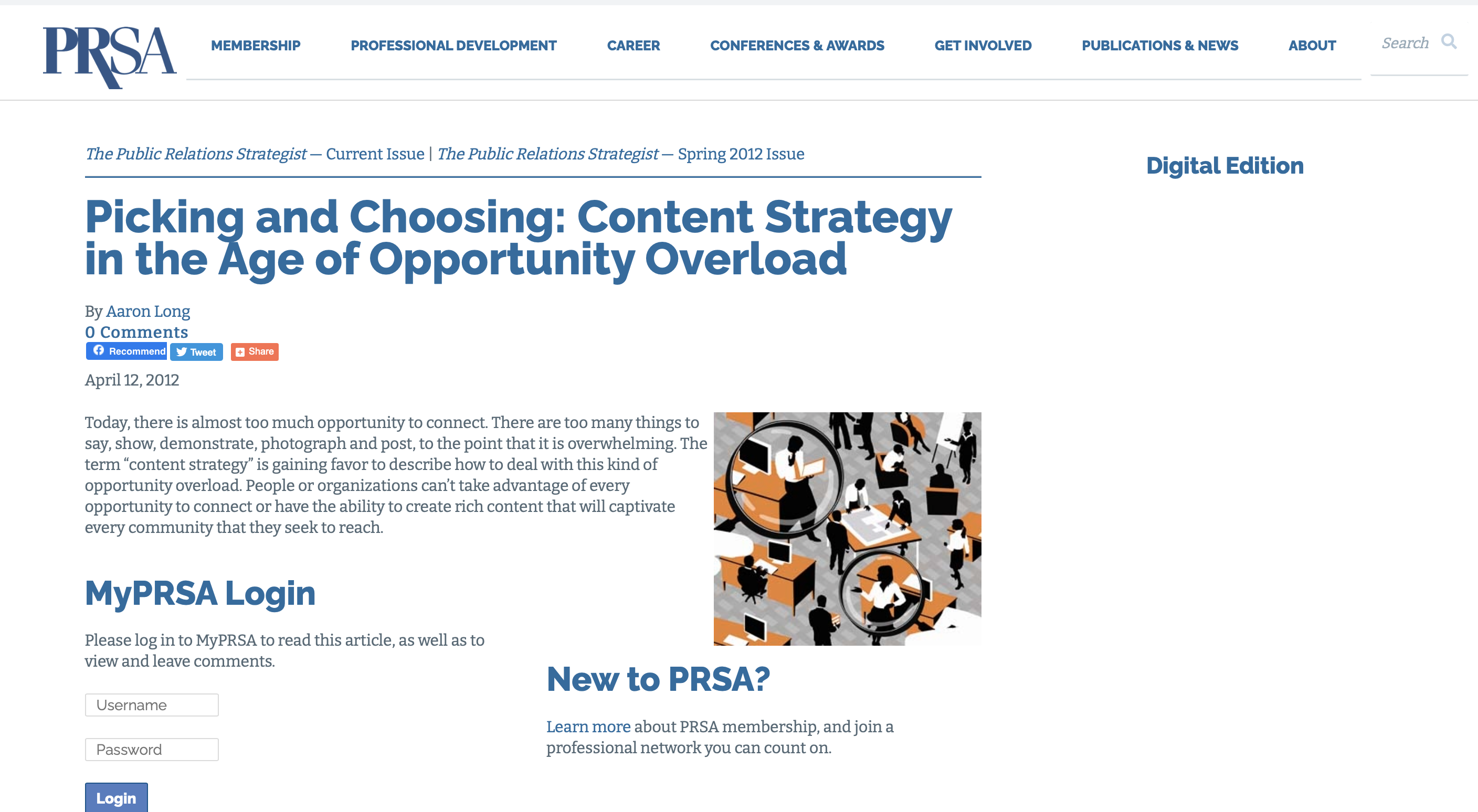 Picking and Choosing: Content Strategy in the Age of Opportunity Overload
