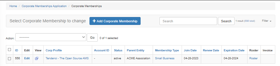 Corporate Members List