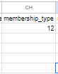 Membership Type CSV