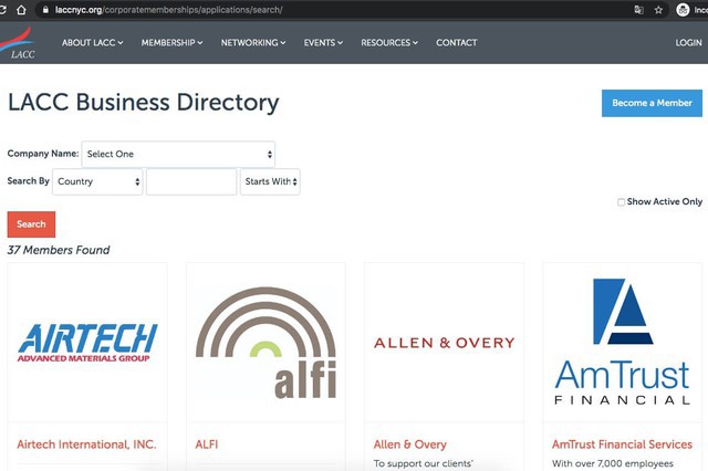 Luxembourg-American Chamber of Commerce Directories  Business Directory