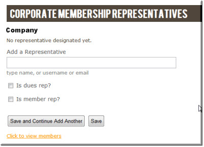 corporate membership management
