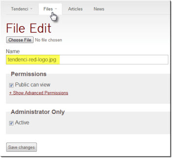Content Management Software Files Edit