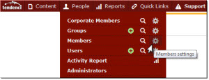 membership management software | export