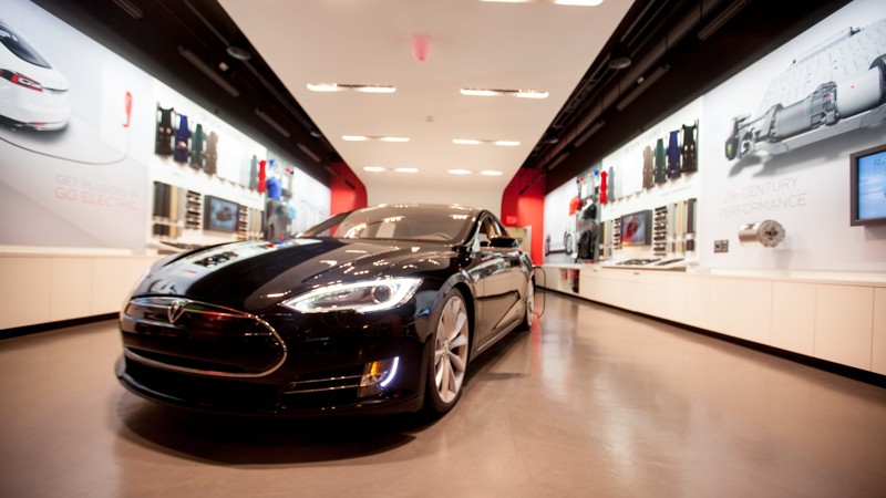 Tesla Motors seen at Pycon 2013