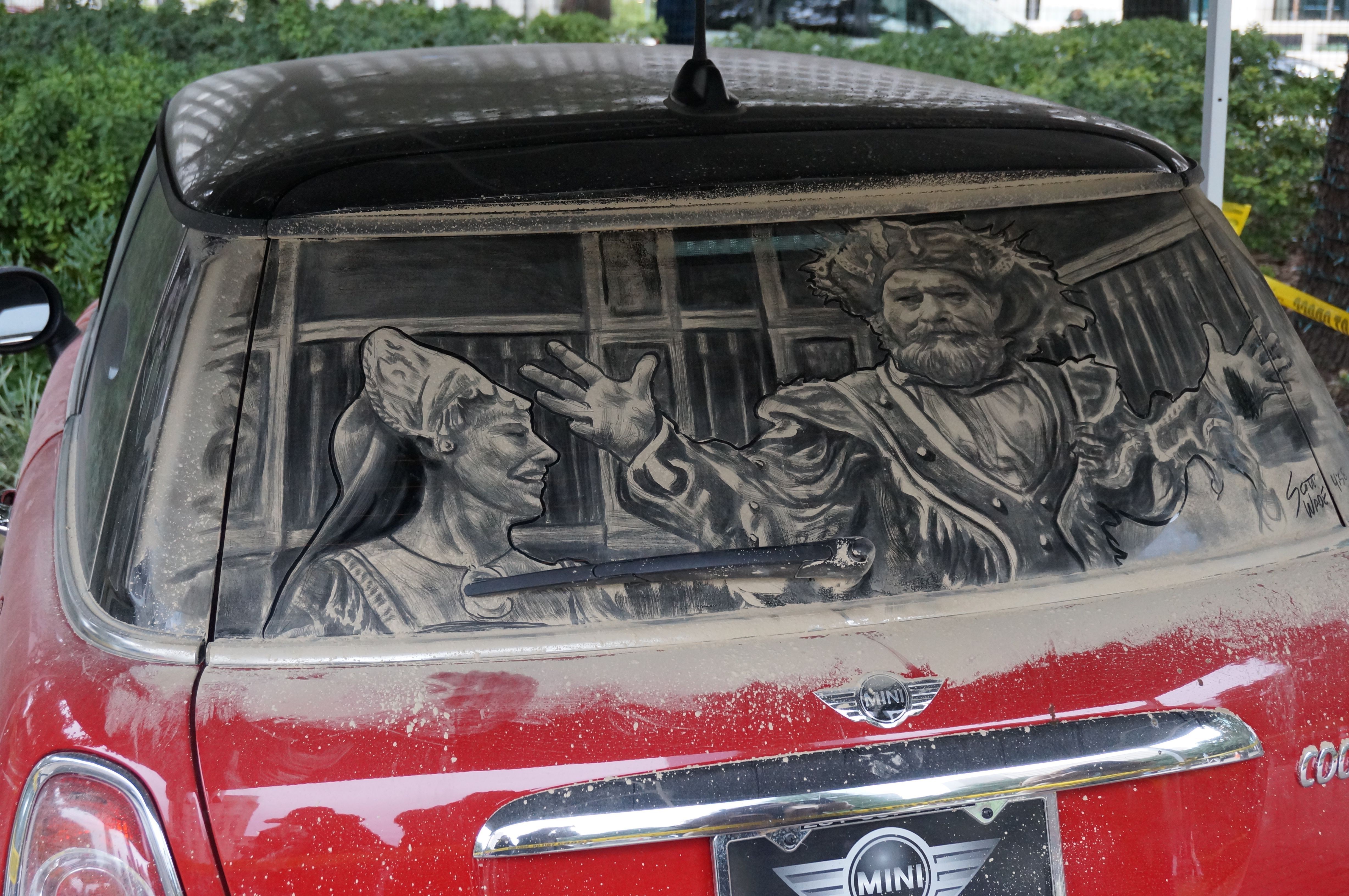 More dirty car art - Via Colori 2013