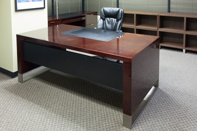 The Most Over the Top Executive Desk and Credenza Available