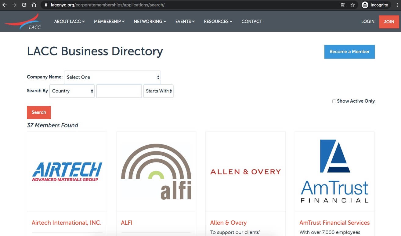 Luxembourg-American Chamber of Commerce Directories  Business Directory